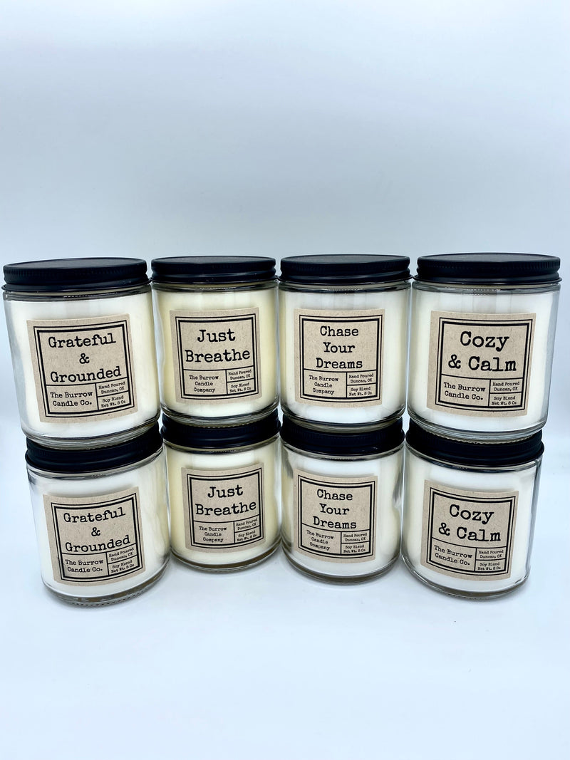 Thankful and Grateful Soy Blend Candle - Hand Poured