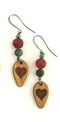 Lava & Wood Diffuser Earrings