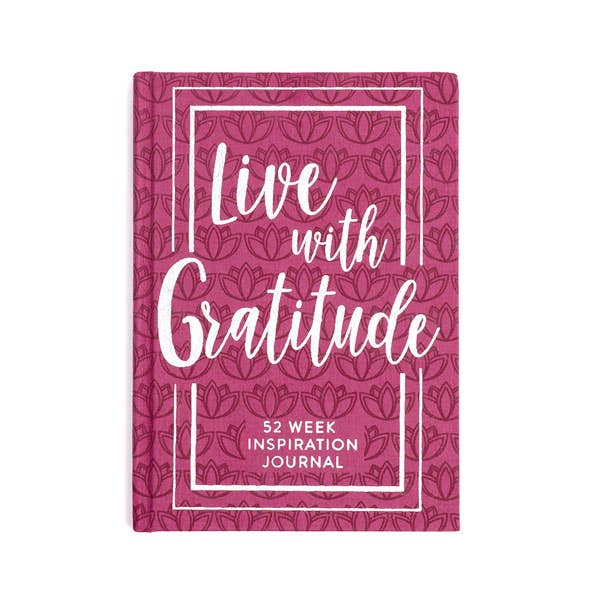 Inspiration Journal - Gratitude - 52 Week Journal