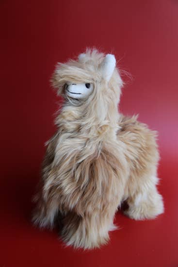 Alpaca Stuffed Dark Animal ~ Handmade Premium Stuffed Animal