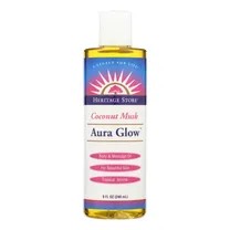 Aura Glow Massage Lotion Coconut - 8 Fl oz