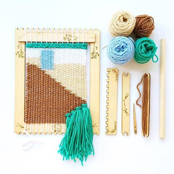 DIY Tapestry Weaving Kit ~'Groove'