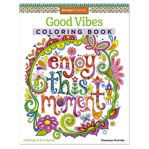 'Good Vibes' Creative Coloring Book