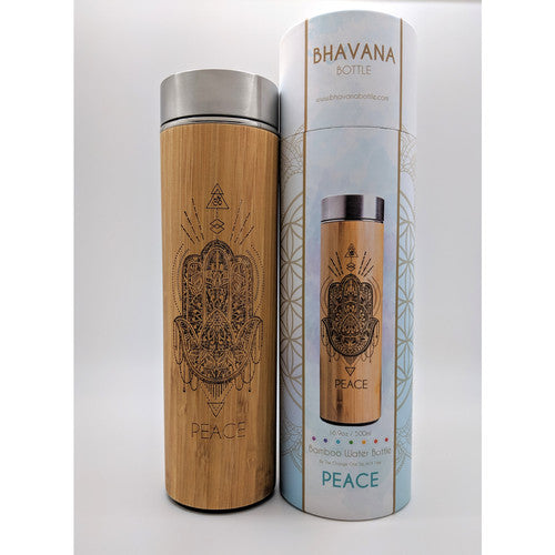 Bamboo PEACE  Infuser Water Bottle~500mL